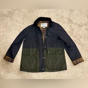 RARE Barbour two-toned wax Field Jacket
